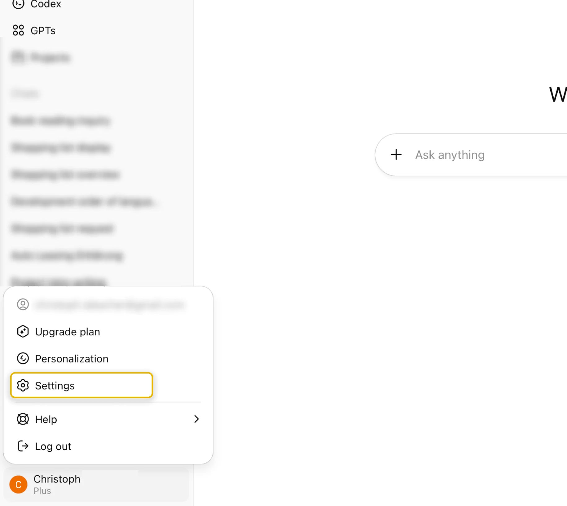 Settings for MCP Clients