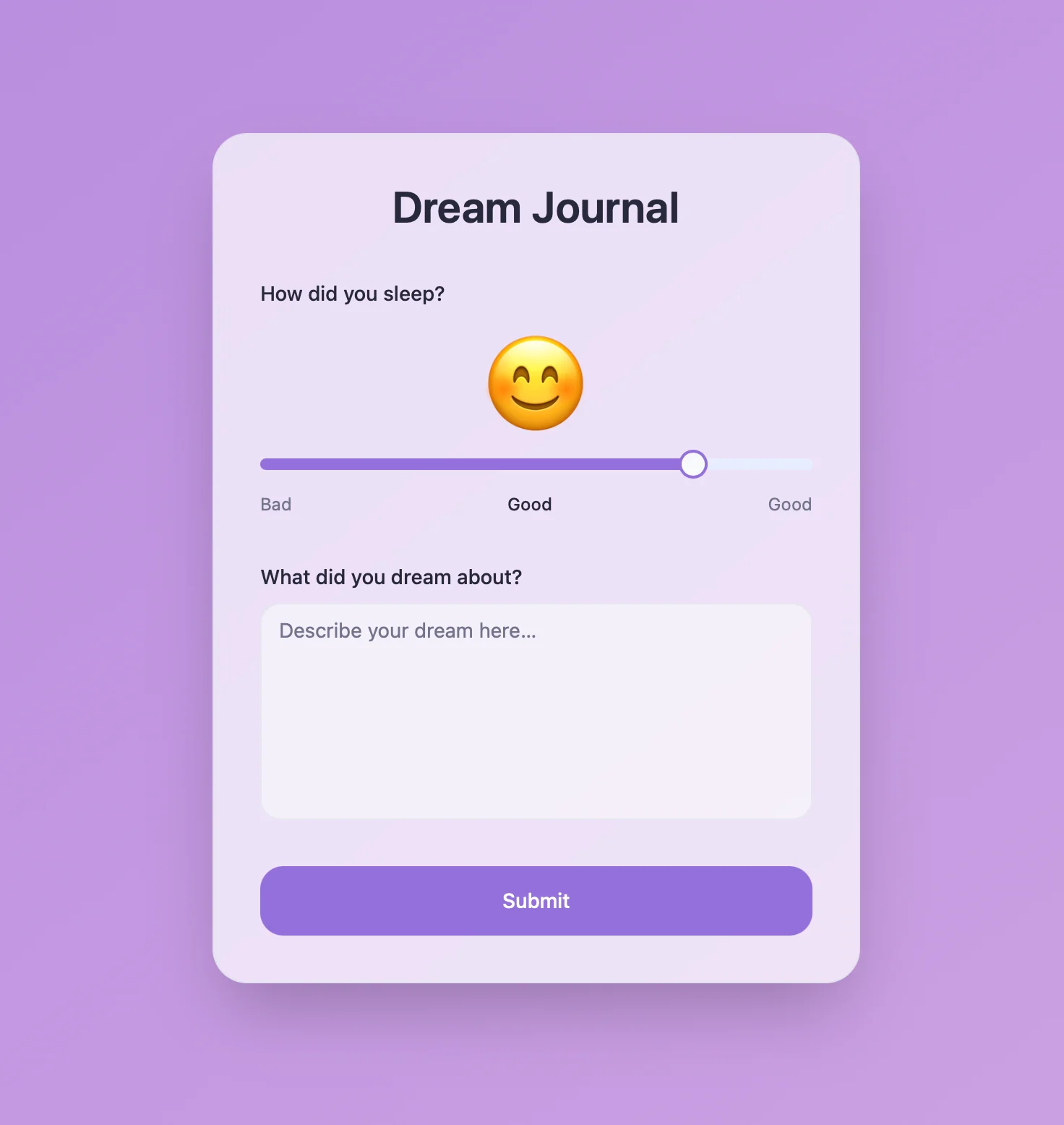 Dream Journal