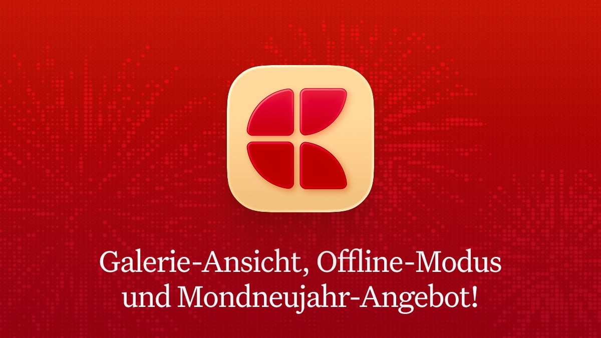 Craft update - Galerie-Ansicht, Offline-Modus und Mondneujahr-Angebot!