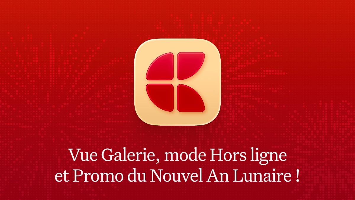 Mise à jour Craft - Vue Galerie, mode Hors ligne et Promo du Nouvel An Lunaire !
