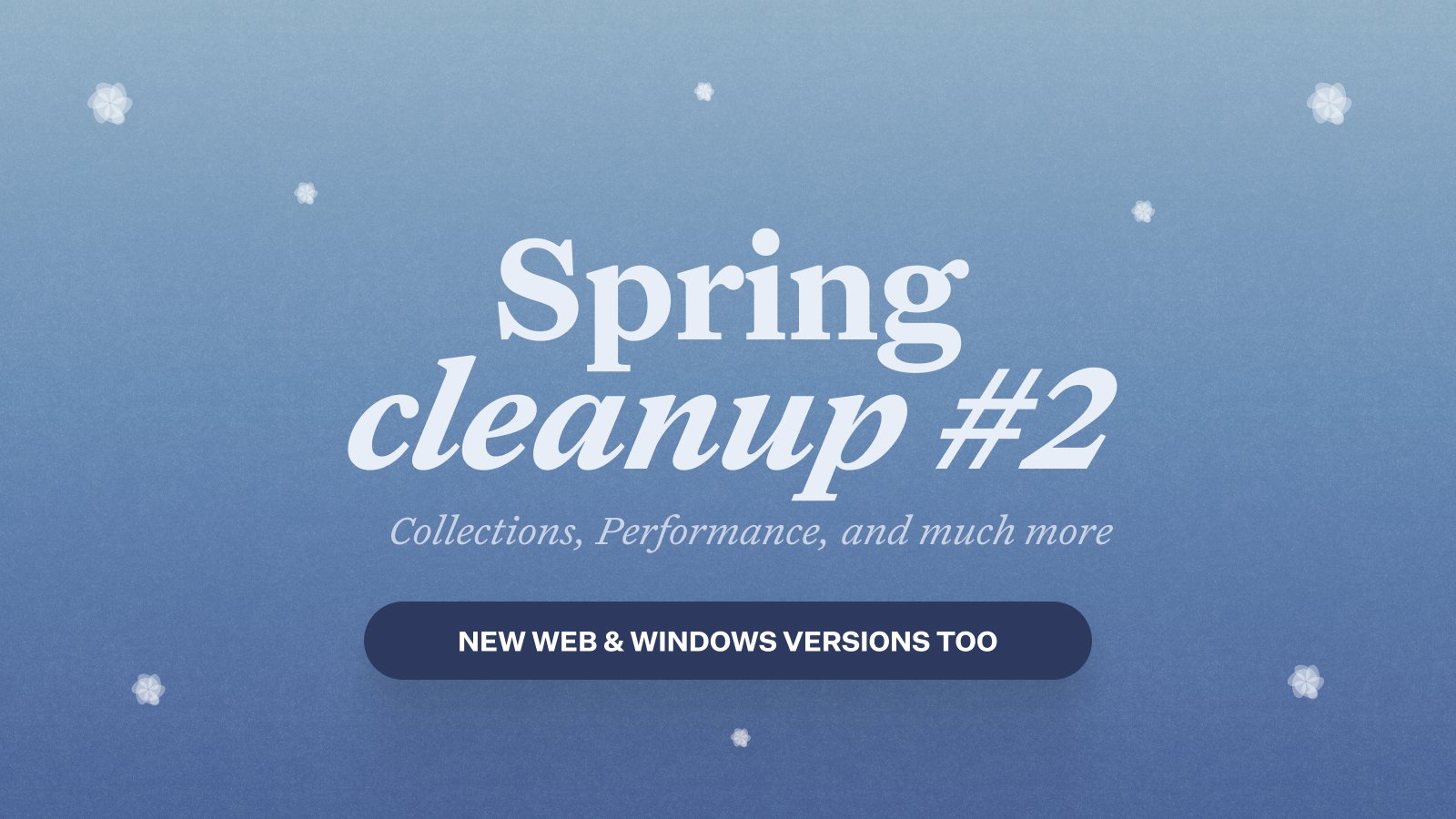 Craft update - Improvements all around - Collections, Web, and Windows!