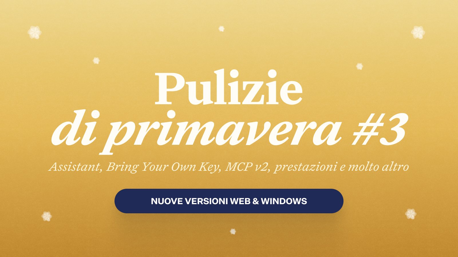 Aggiornamento Craft - Assistant più flessibile, Bring Your Own Key, MCP v2 e miglioramenti delle prestazioni