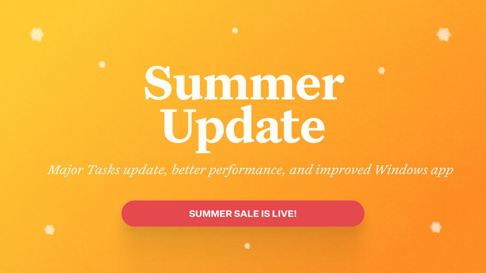 Craft Update - Summer Sale, Major Tasks update, Performance improvements, and better Windows app!