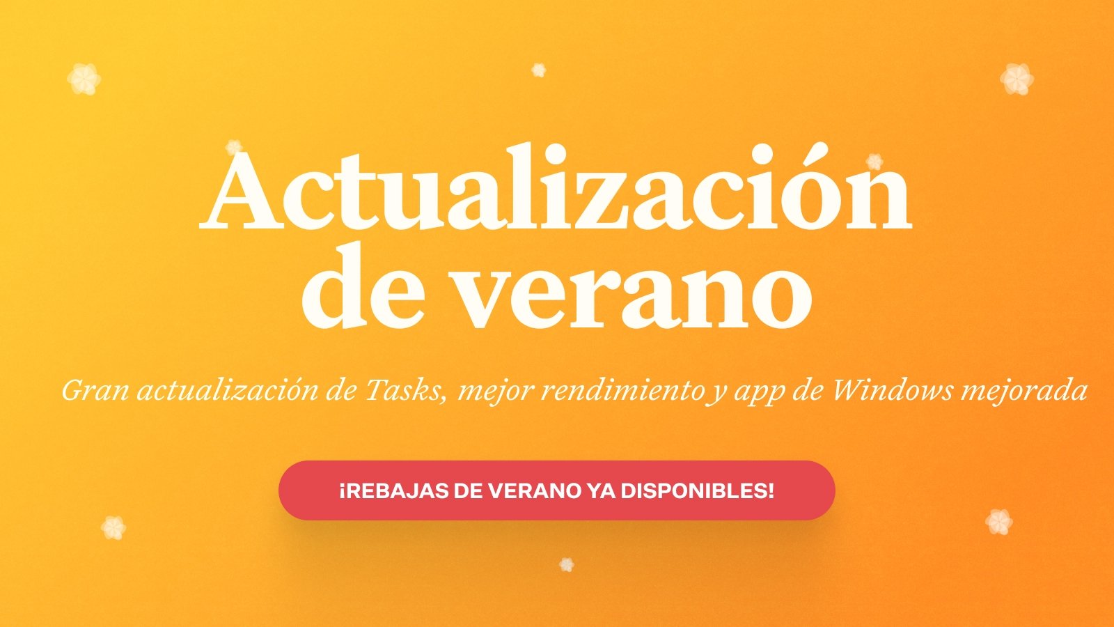 Novedades de Craft: Novedades de Craft - Summer Sale, gran actualización de Tareas, mejoras de rendimiento ¡y una mejor app para Windows!