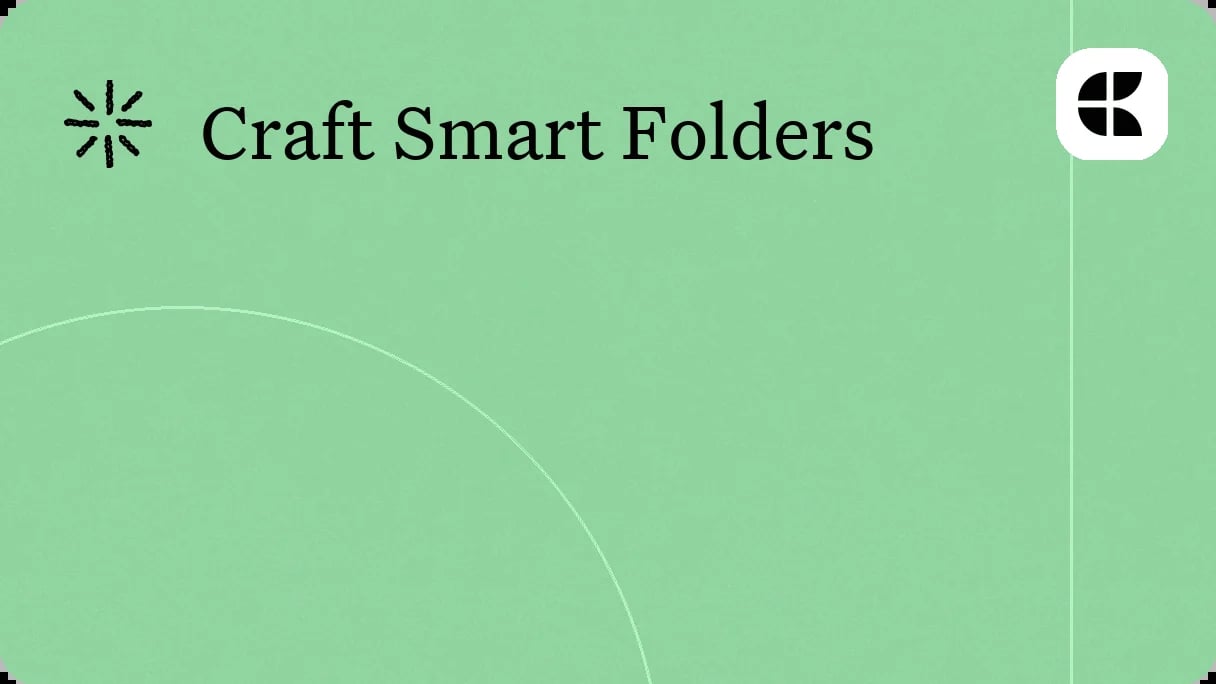 Craft Smart Folders