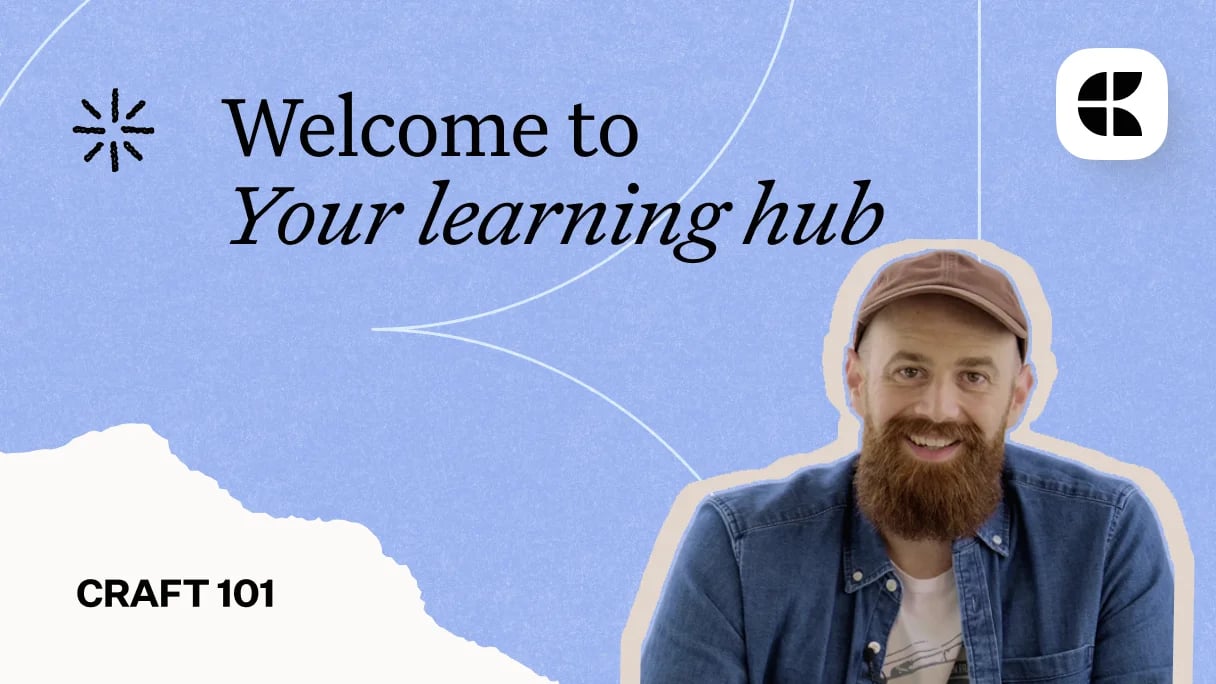 Welcome to Craft 101