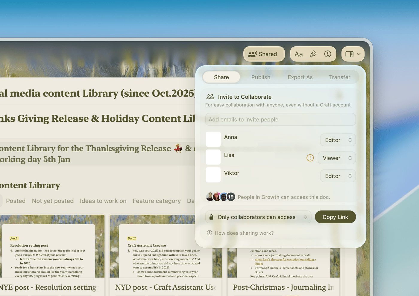 Keep your brand consistent.