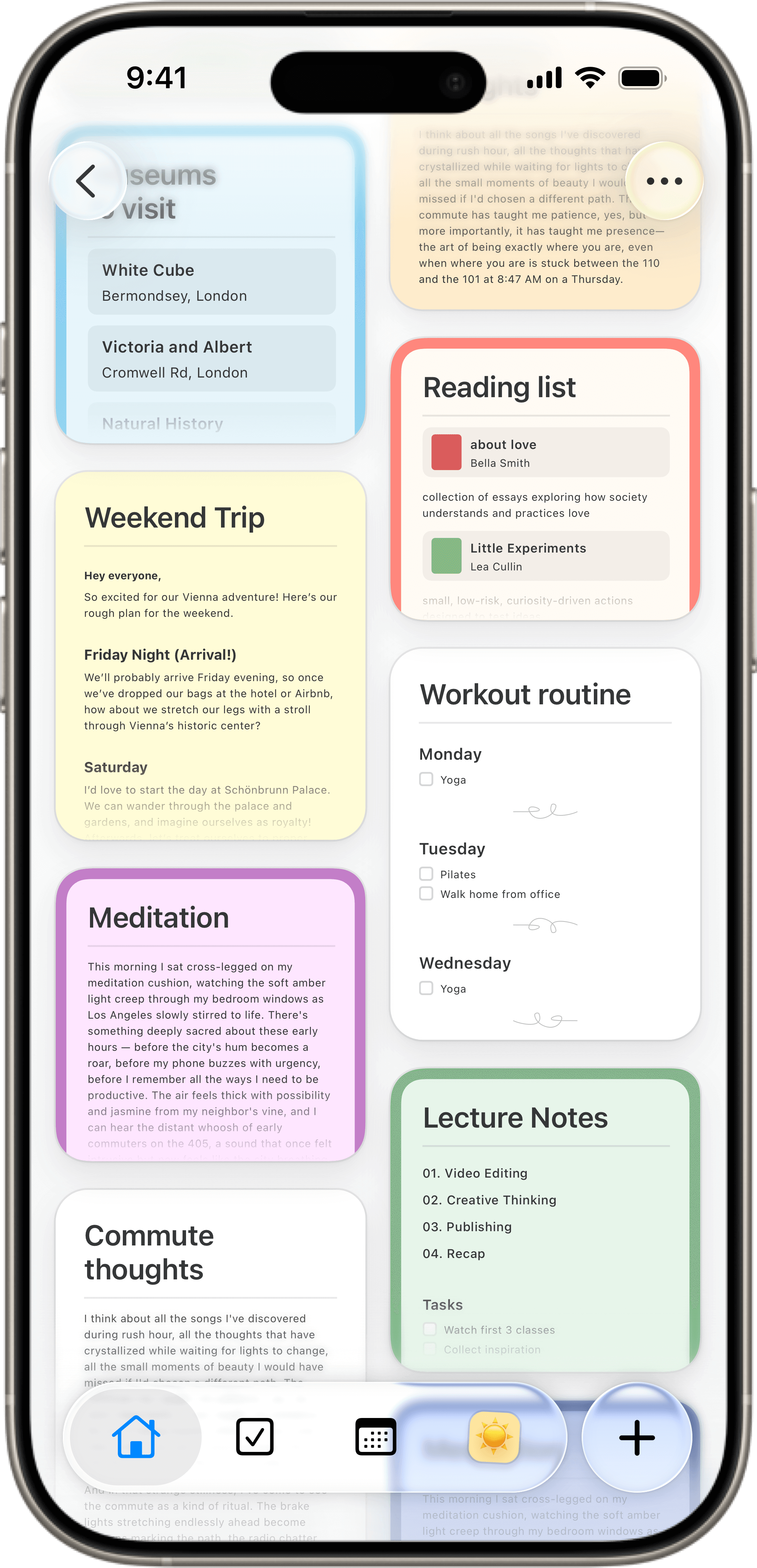 Craft mobile app