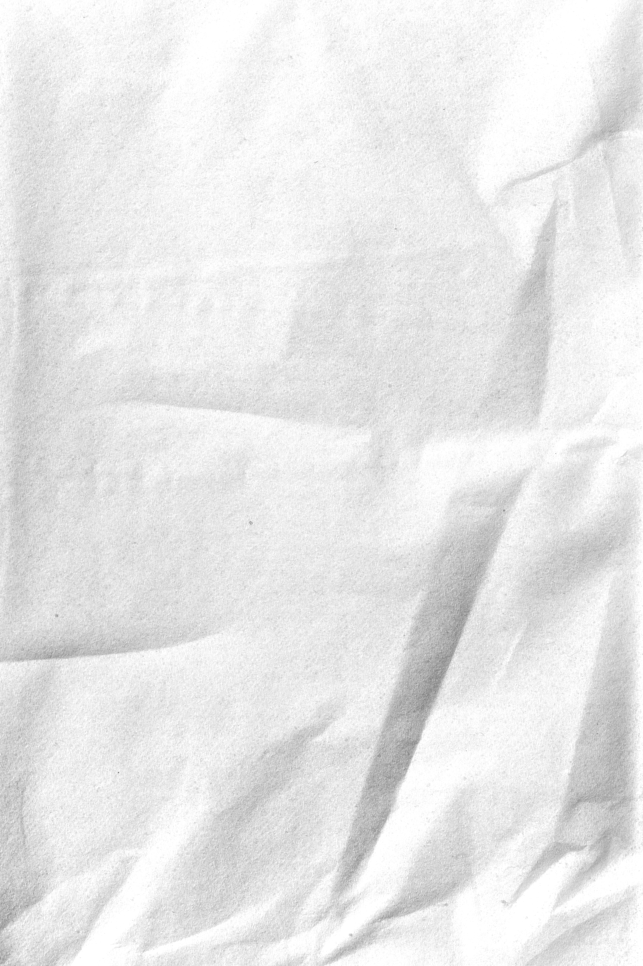 Paper crinkled