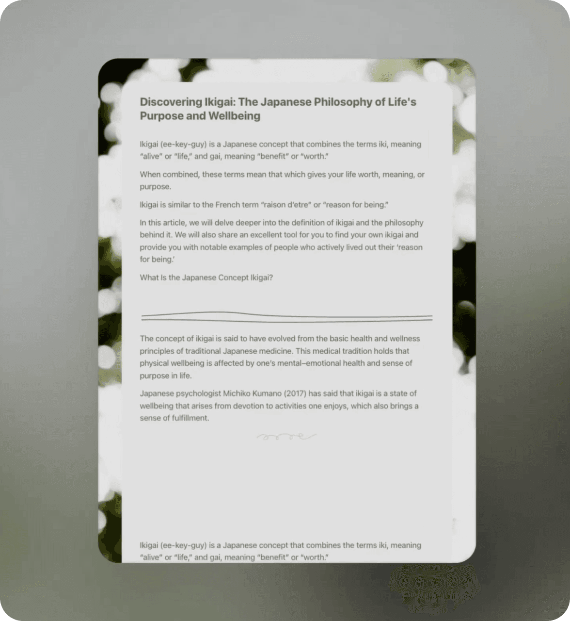 Style Gallery background