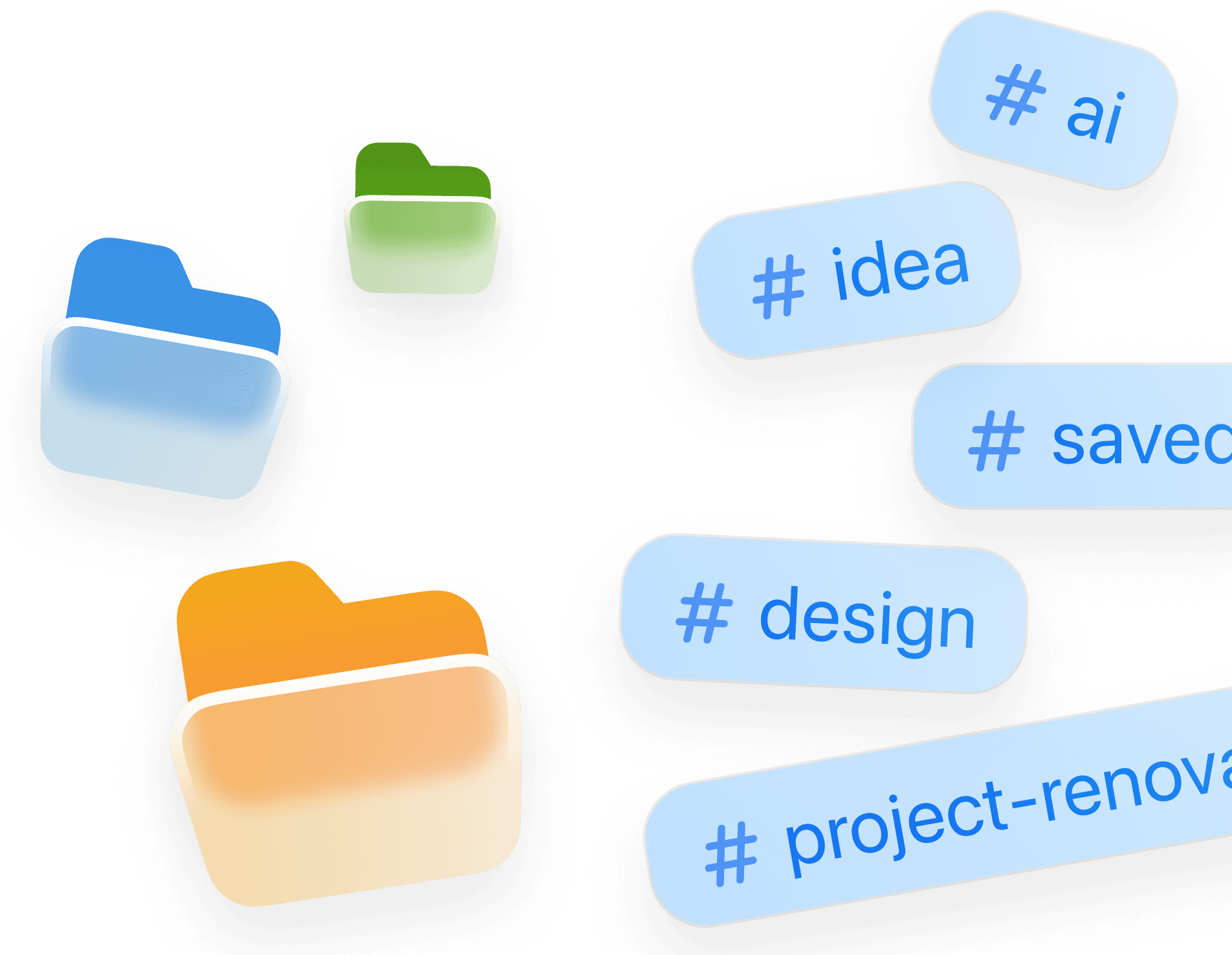 Tags or Folders? You choose background