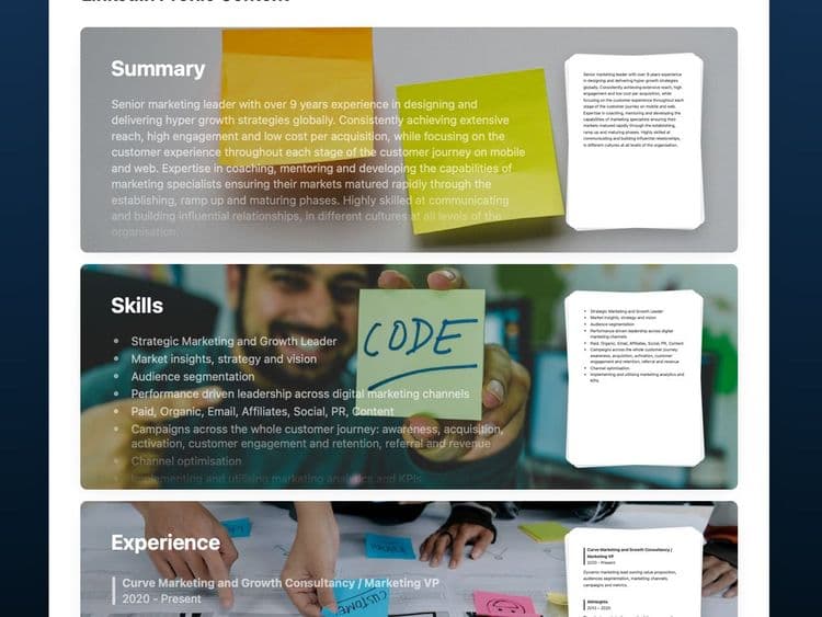 LinkedIn Content Planner | Free Craft Template