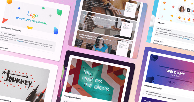 Craft Blog Post: 7 templates for HR professionals to help you onboard faster, and better support your team