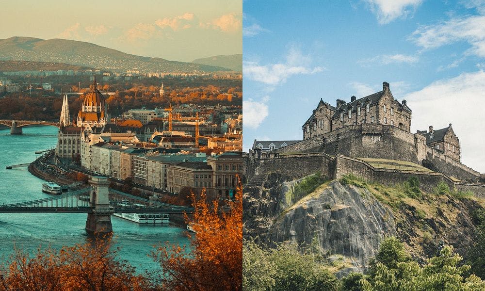 Edinburgh and Budapest - working remotely between two cities