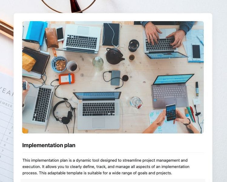 Craft Free Template: Discover the key elements of an effective implementation plan, its benefits for teams, managers, and organizations, and how it drives project success.