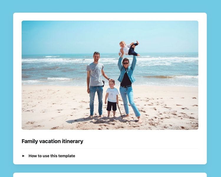 Craft Free Template: Discover how our family vacation itinerary template makes it extra easy to plan a memorable and stress-free family trip.