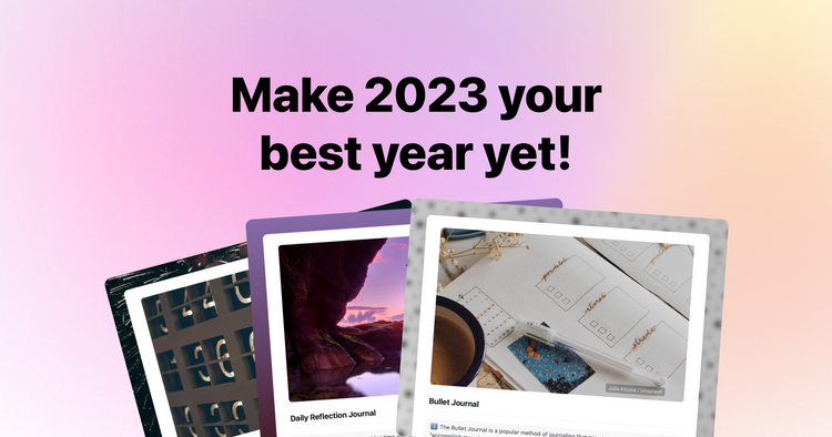 Craft Blog Post: How To Make 2023 Your Best Year Yet