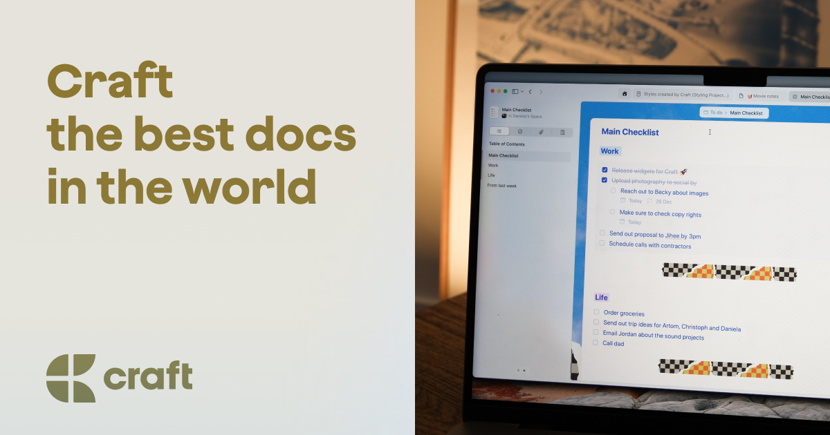 Craft – The Future of Documents